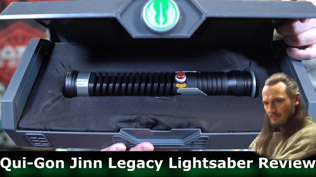 Star Wars Galaxy's Edge: Qui-Gon Jinn Legacy Lightsaber Review