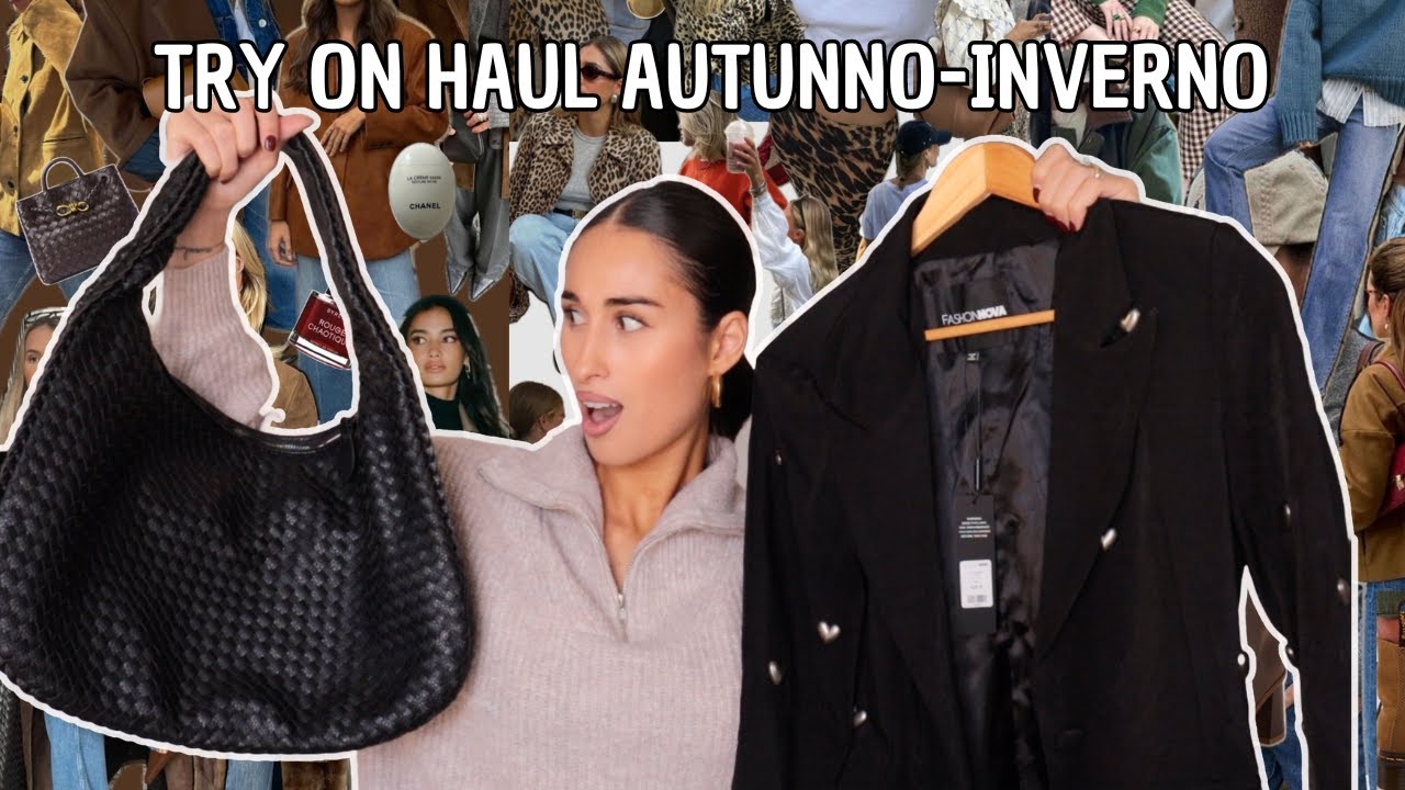 TRY ON SHOPPING TENDENZE AUTUNNO/INVERNO 2024 // Fashion Nova