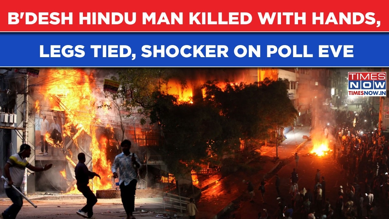 Bangladesh Hindu Murder Shocker On Election Eve: Man Killed With Hands, Legs Tied| Police Say&hellip;