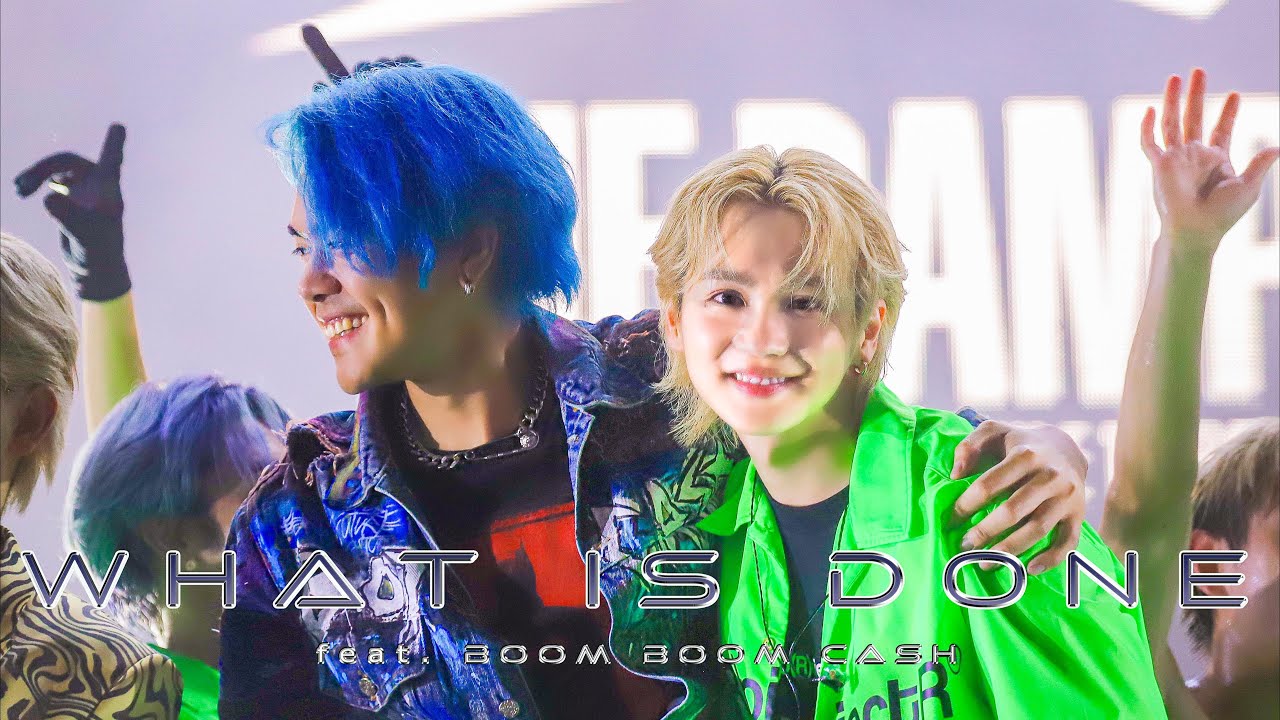 [4K] 231210 THE RAMPAGE 吉野北人 HOKUTO fancam - What is done feat. BOOM BOOM CASH - BMMF13