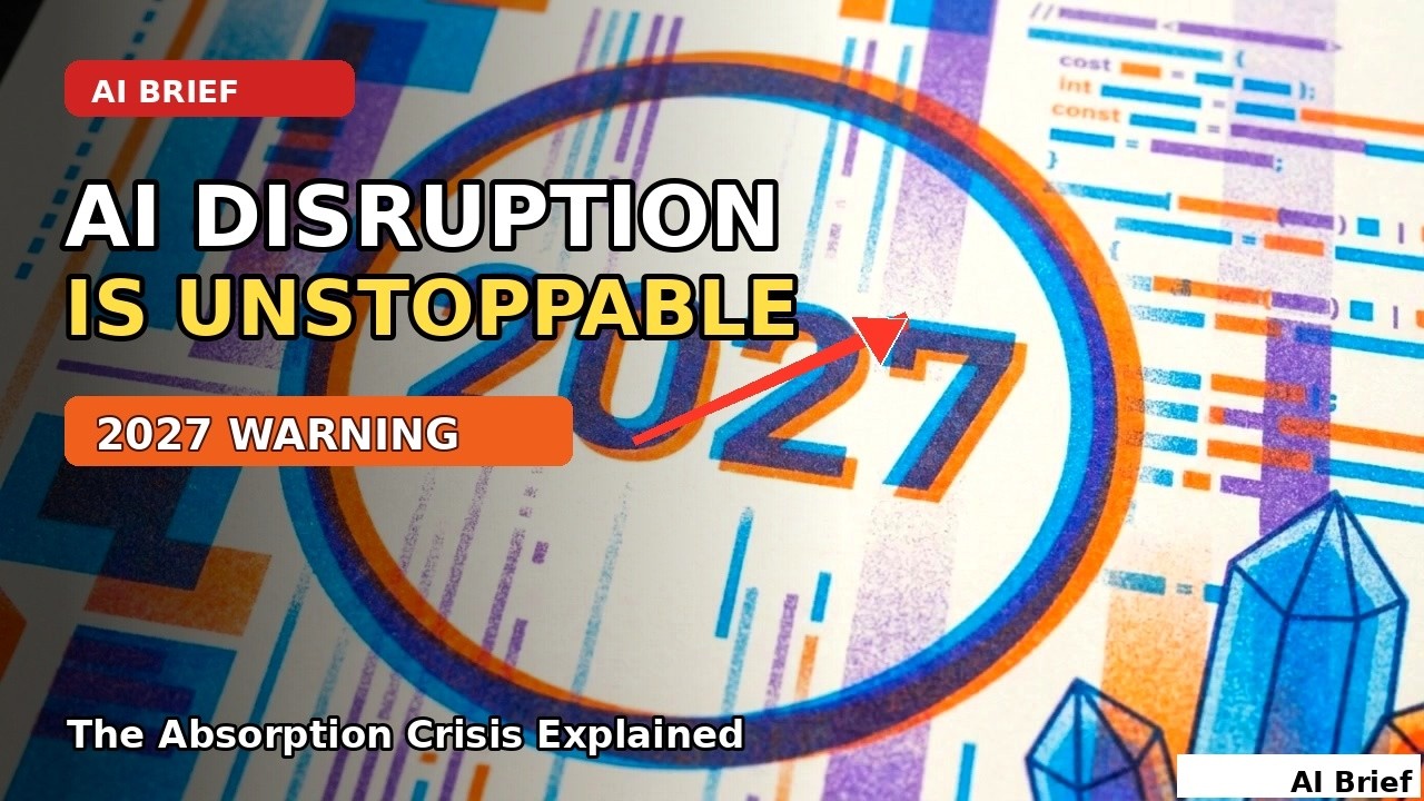 AI Absorption Crisis: Why AI Disruption Is Unstoppable