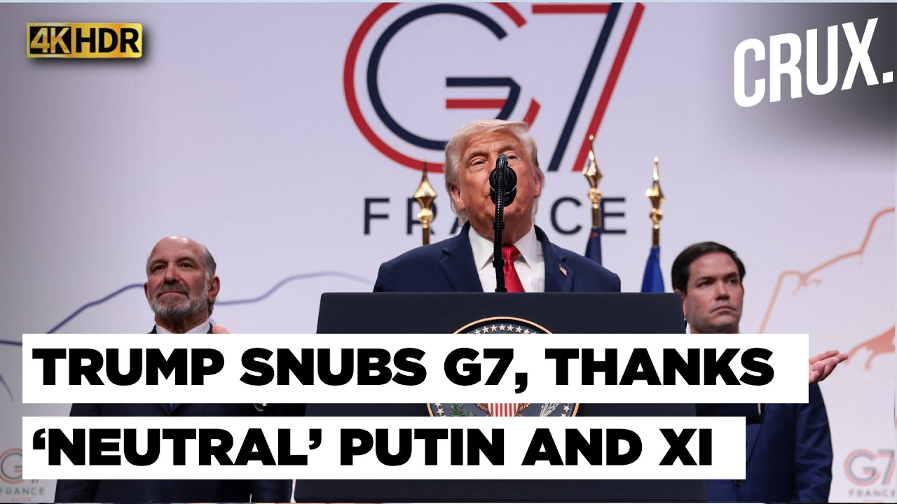 Трамп хвалит Путина и Си Цзиньпина за &laquo;нейтралитет&raquo; по Ирану | Саммит G7