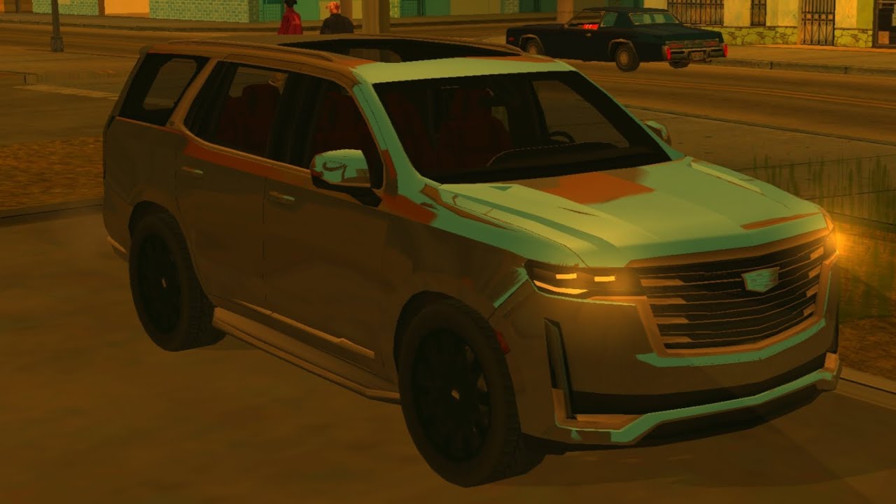 GTA SA - 2021 Cadillac Escalade Lowpoly | Car Mods PC/Android