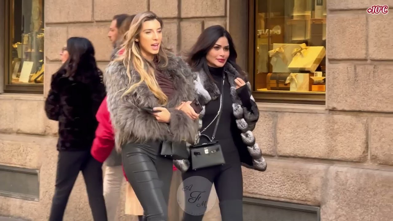 Women in leather or boots fashion street 39