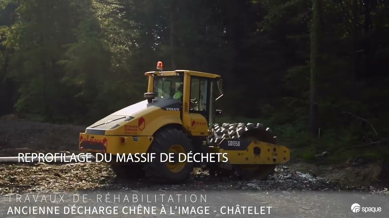 Réhabilitation de la décharge du Chêne à l'Image à Châtelet