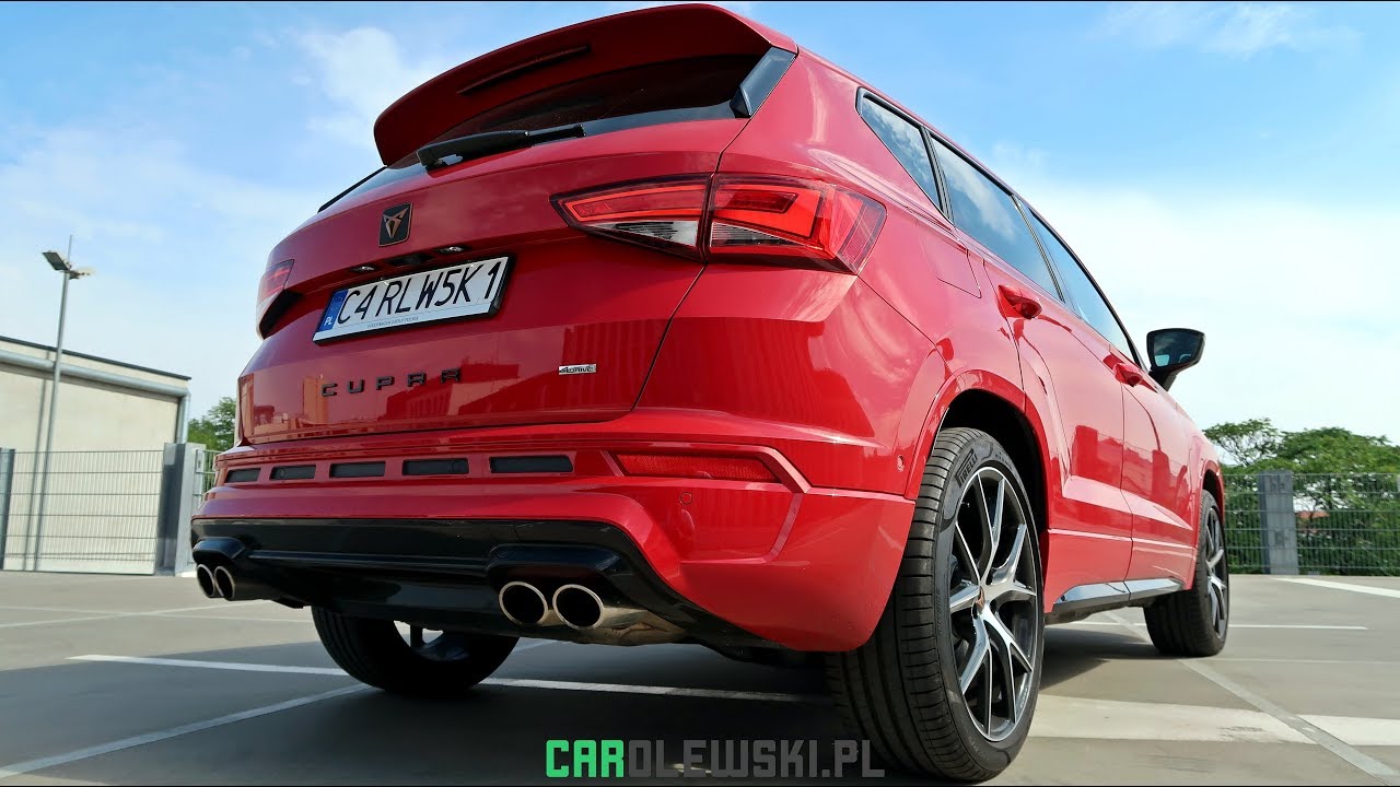 Cupra Ateca 4Drive 2019 2.0 TSI 300KM PL TEST Carolewski