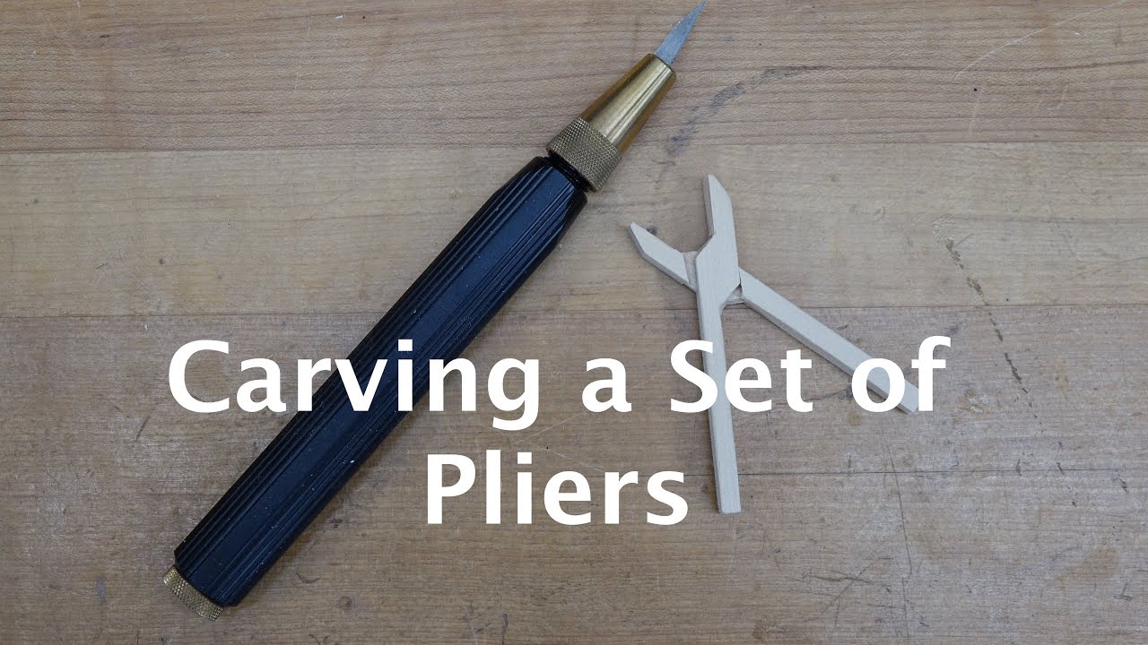 Carving a Set of Pliers
