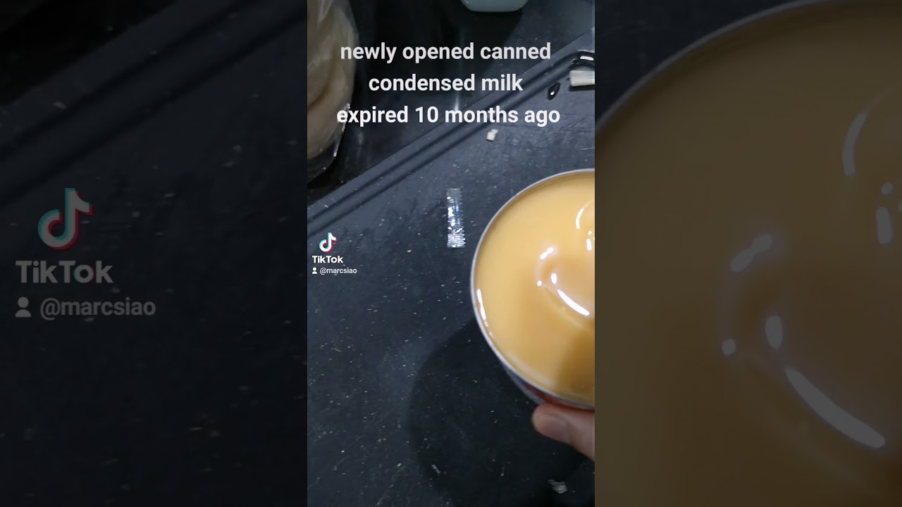 Expired Condensed Milk #expired #condensedmilk
