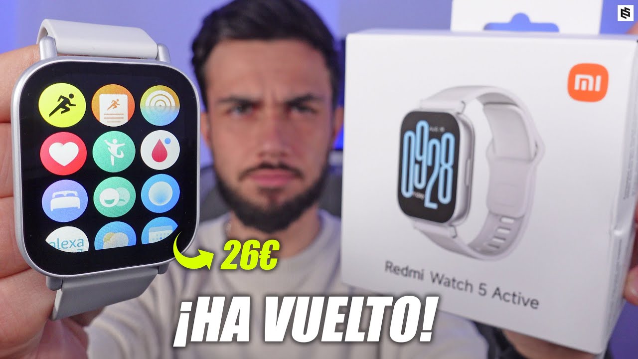 VUELVE el REY!🤯Xiaomi REDMI WATCH 5 ACTIVE: Primera REVIEW