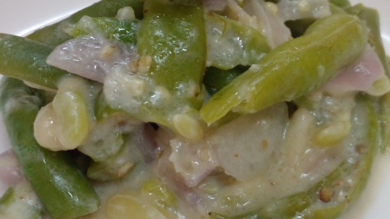 Bhutanese Healthy cheesy Beans curry (V0010)  #cheese #Bhutanese