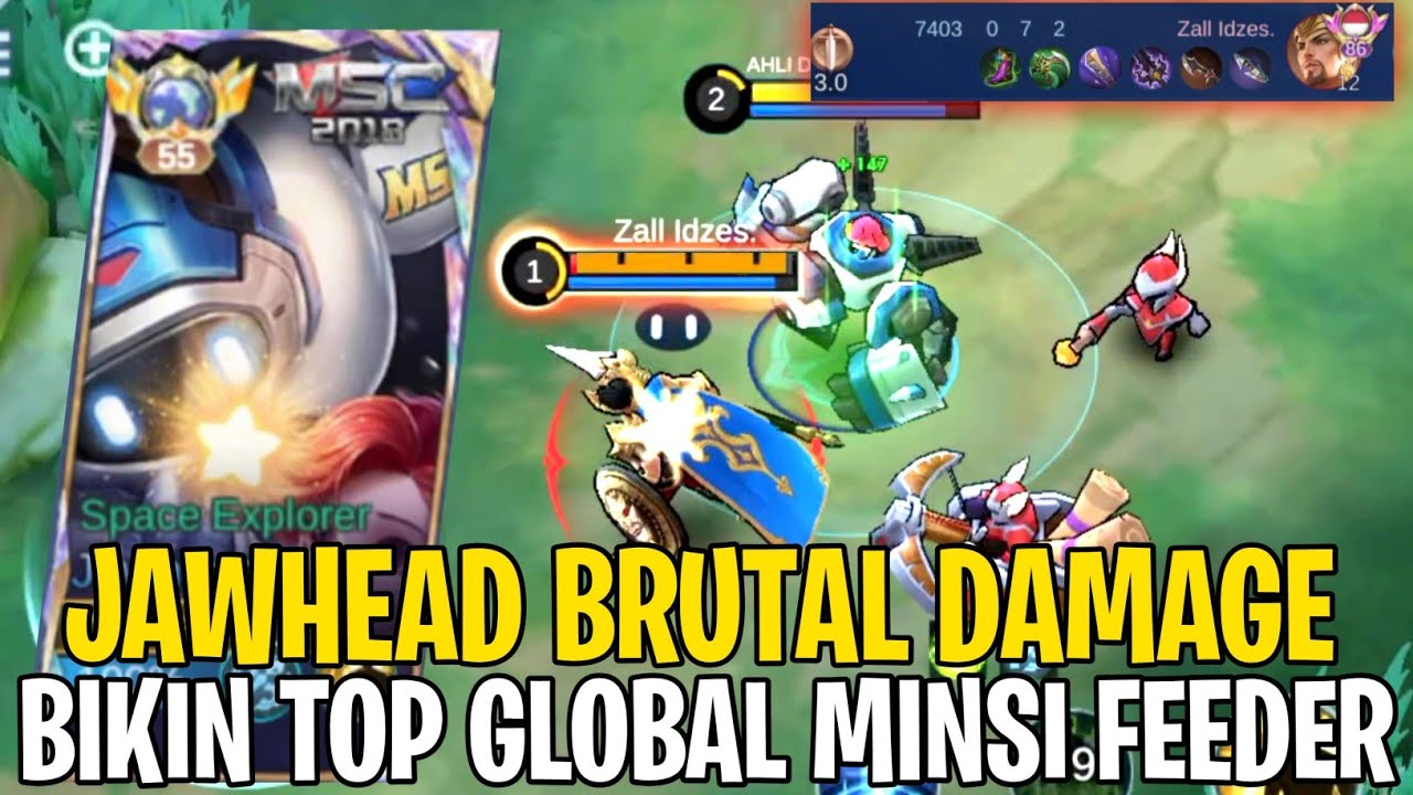 Global Jawhead Mode Personal Bikin Global Minsithar Coklat - Top Global Jawhead - Mlbb