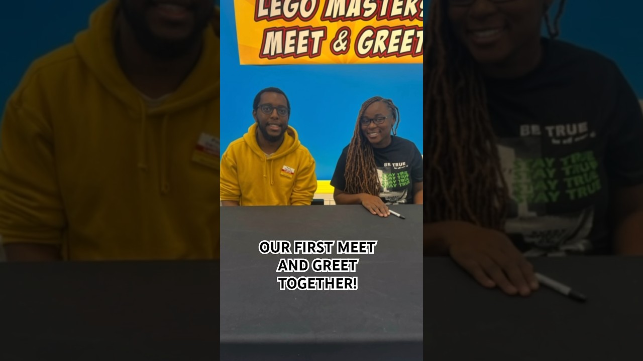 Our First Meet and Greet together #Lego #shorts #subscribe