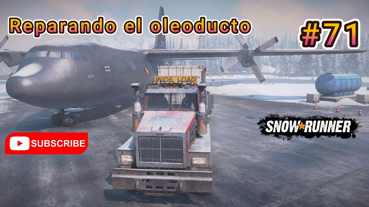 Snowrunner Temporada II - Capitulo #71 Reparando el Oleoducto #snowrunner