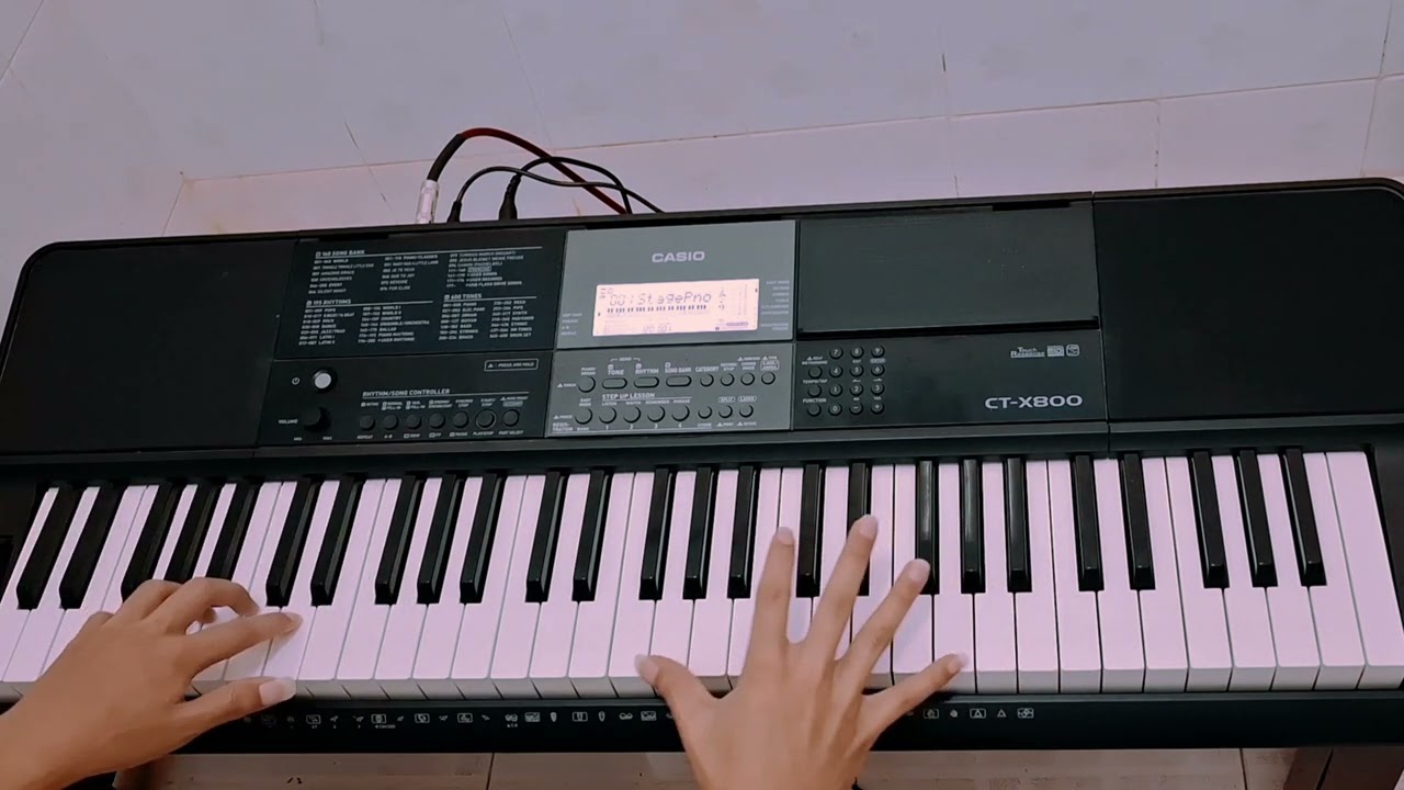 Qhia ntaus piano txoj nkauj.(koj yog Vajtswv ) how great thou art piano