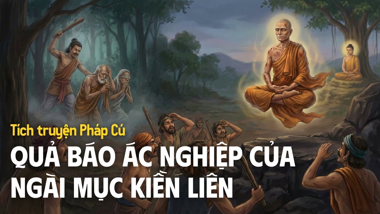 Thần Thông Không Thắng Nổi Nghiệp Lực: Cái Chết Của Ngài Mục-Kiền-Liên | Tích truyện Pháp Cú 129-140