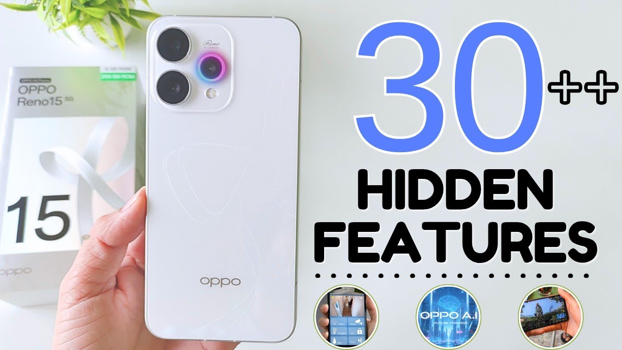 Oppo Reno 15 Hidden Features 😱 30+ Tricks Nobody Told You!
