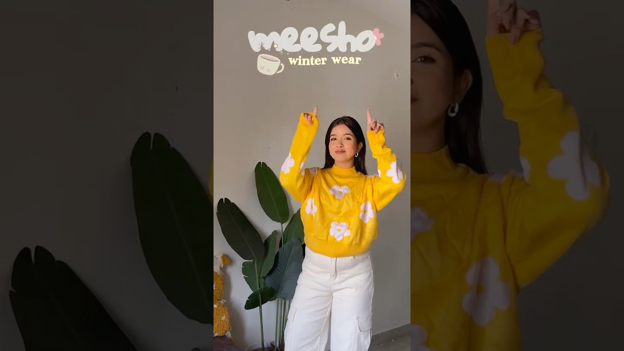 Meesho winter wear haul #youtubeshorts #shorts #meeshofinds
