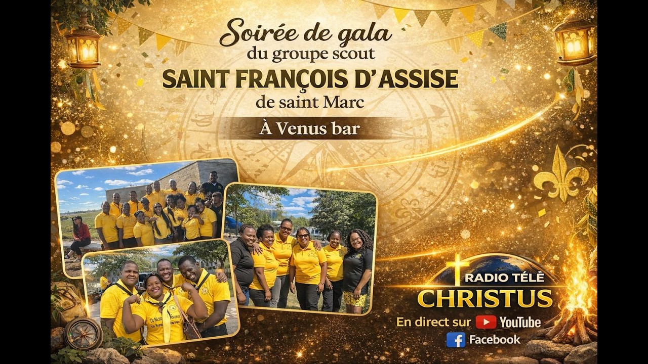 Soirée de Gala | 40ème anniversaire du Groupe Scout Saint François d’Assise de Saint-Marc