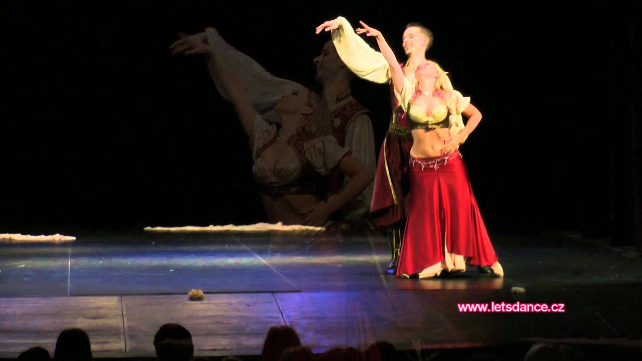 Kathreen Derouet & Michal Mach - oriental dance duo - raks sharqi