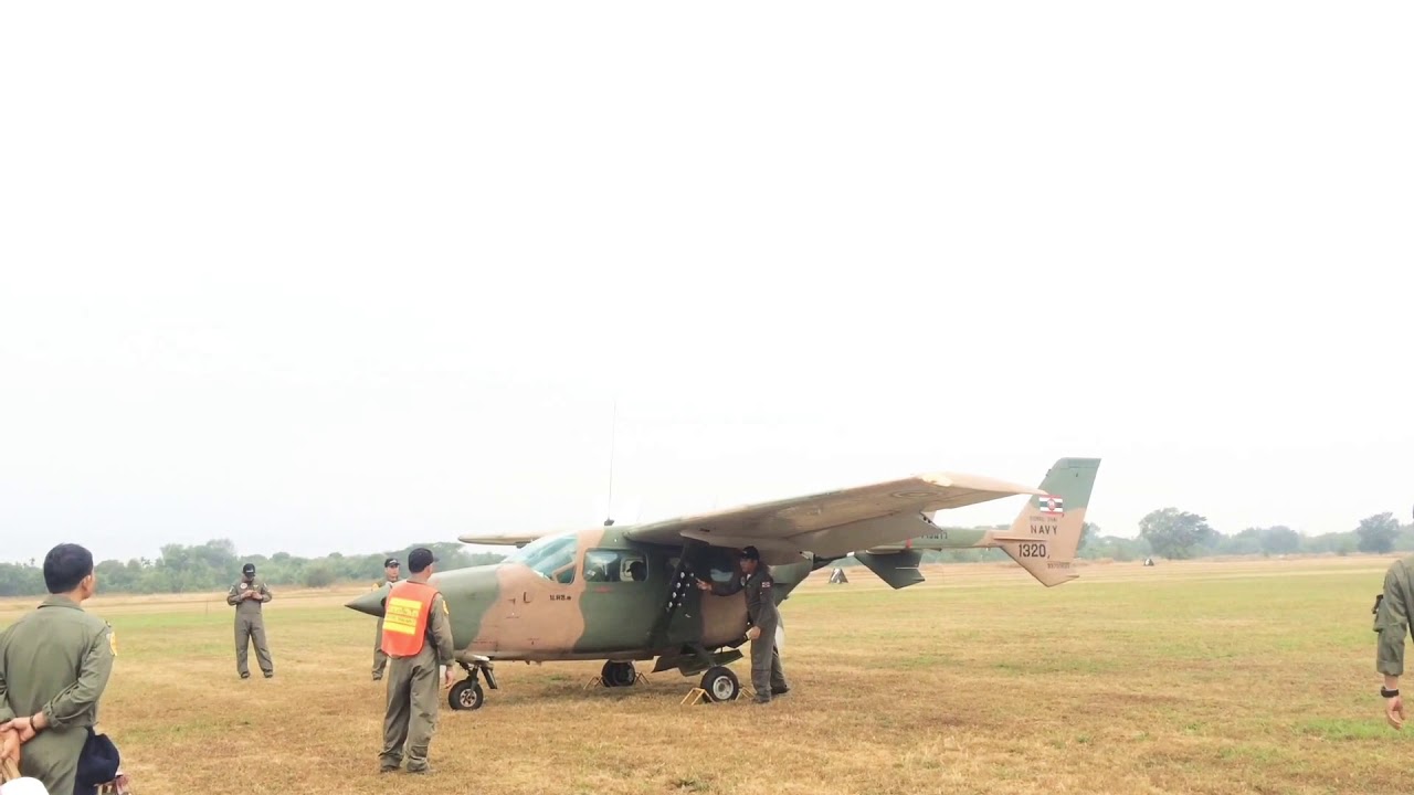 Cessna T-337 G Skymaster O2 ROYAL THAI NAVY START Up No1320 Unit31 @VTBC