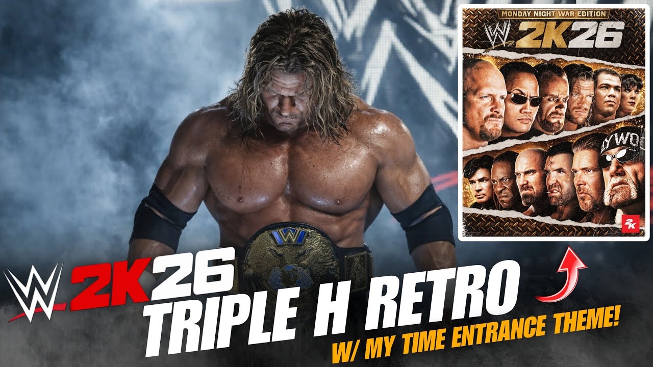 WWE 2K26 Monday Night WAR Edition HHH Entrance w/ MY TIME Theme Concept!