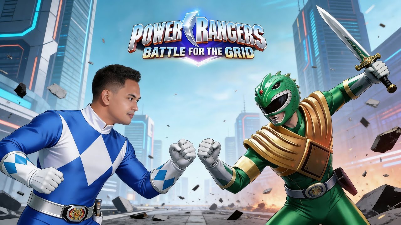 Power Rangers : Battle for the Grid (Prologue) - Jason Lee Scott vs. Kimberly Hart