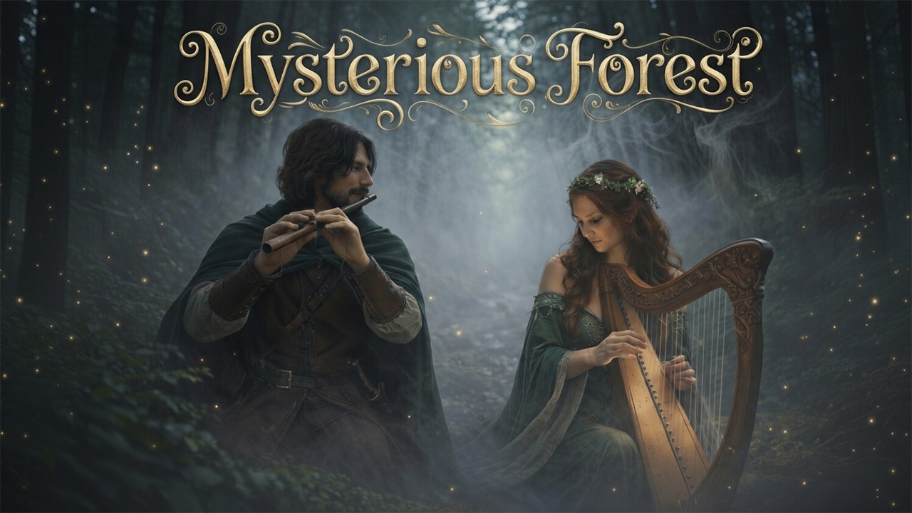 Whispers Beneath the Silver Mist | Medieval Bard Song | Celtic Dark Folk