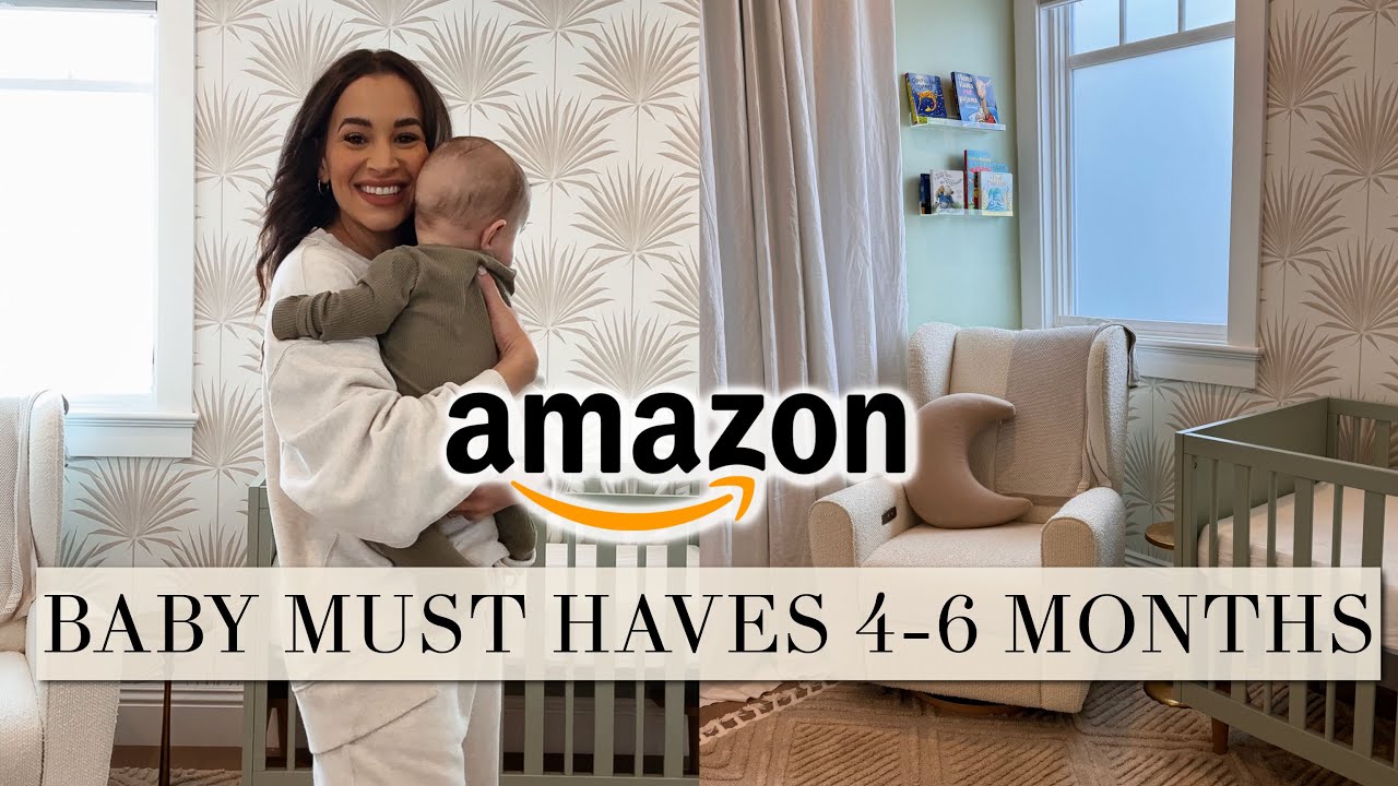 MUST-HAVE товары для малышей 4&ndash;6 месяцев с AMAZON!
