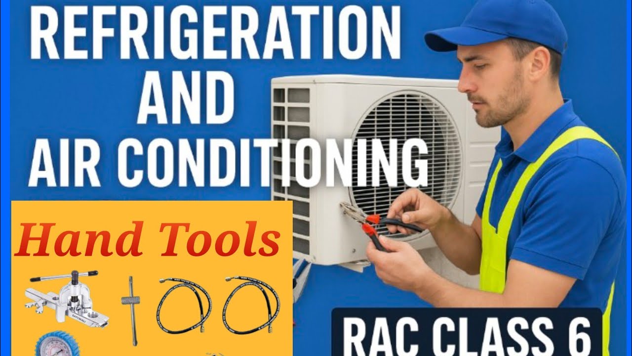 Refrigeration Tools // Refrigeration tools and Equipment // Rac class 6