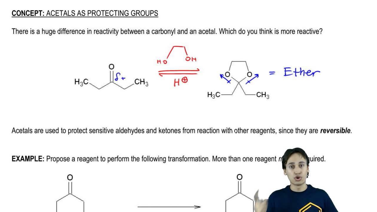 Acetals as Protecting Groups