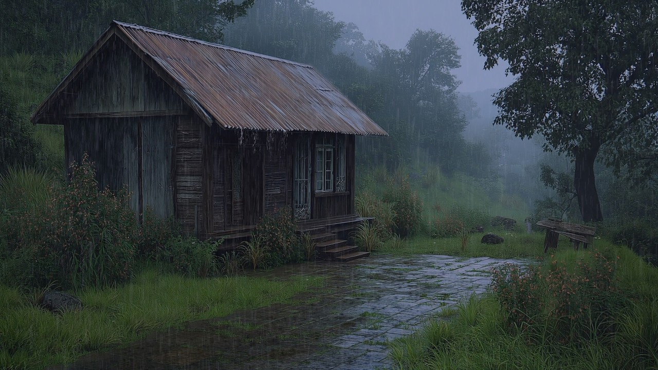 Rain Sounds for Anxiety Relief and Mental Stillness at Night | Deep Rest and Emotional Balance