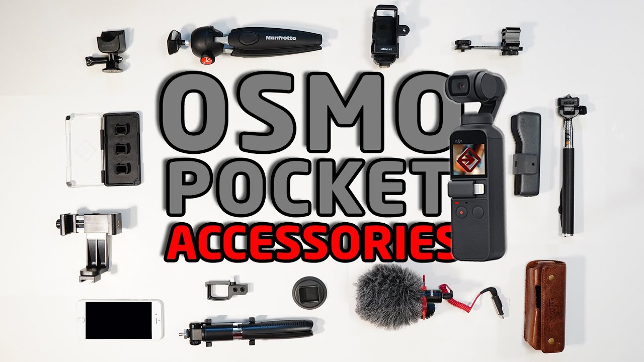 DJI Osmo Pocket & Pocket 2 - (BEST accessories for your camera)