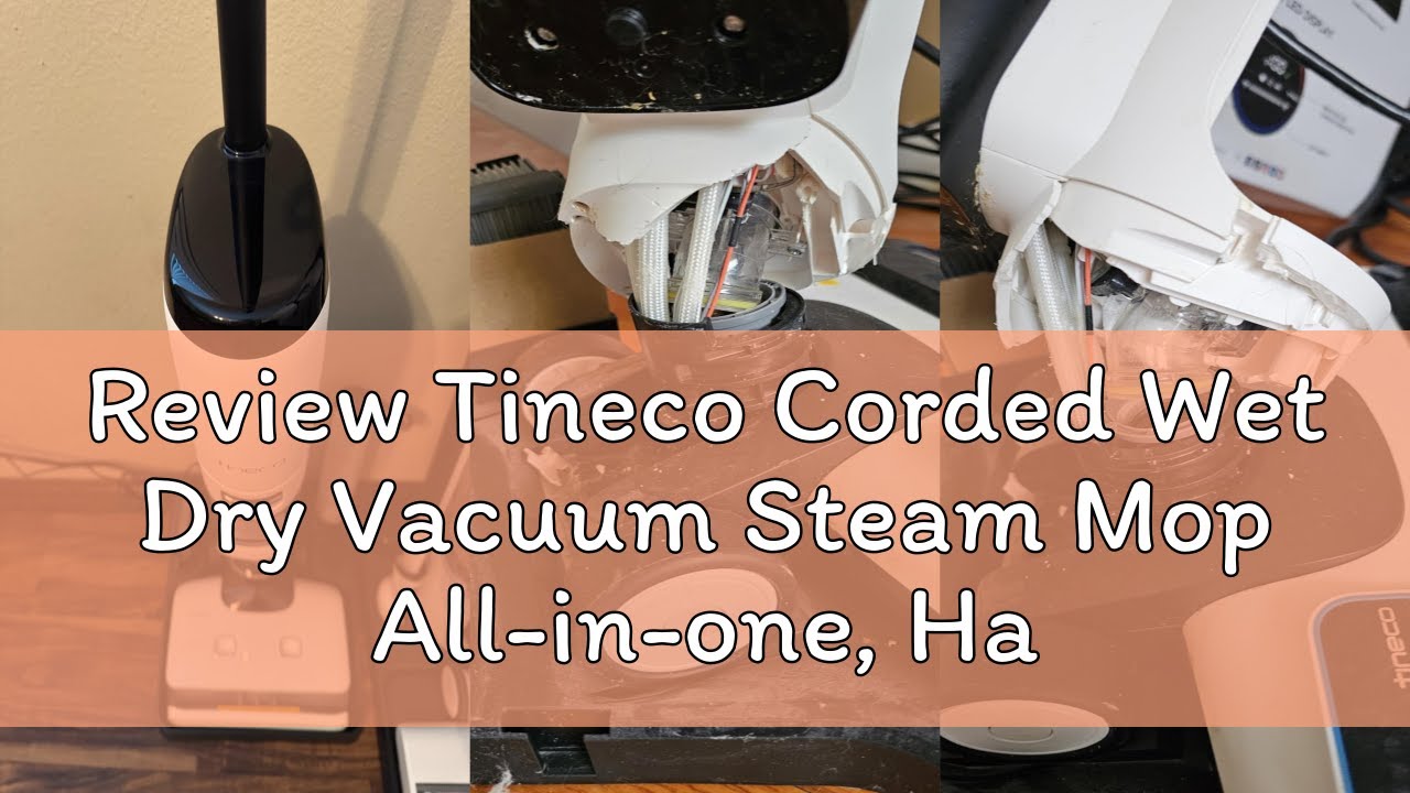 Review Tineco Corded Wet Dry Vacuum Steam Mop All-in-one, Hardwood Floor Cleaner Great for Sticky Me