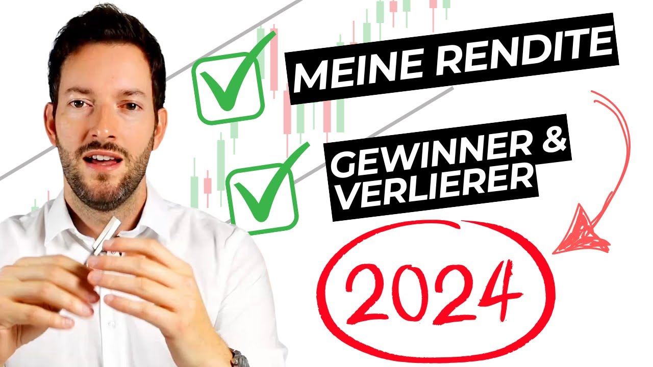 Meine Rendite 2024 // Gewinner & Verlierer // Aktienportfolio