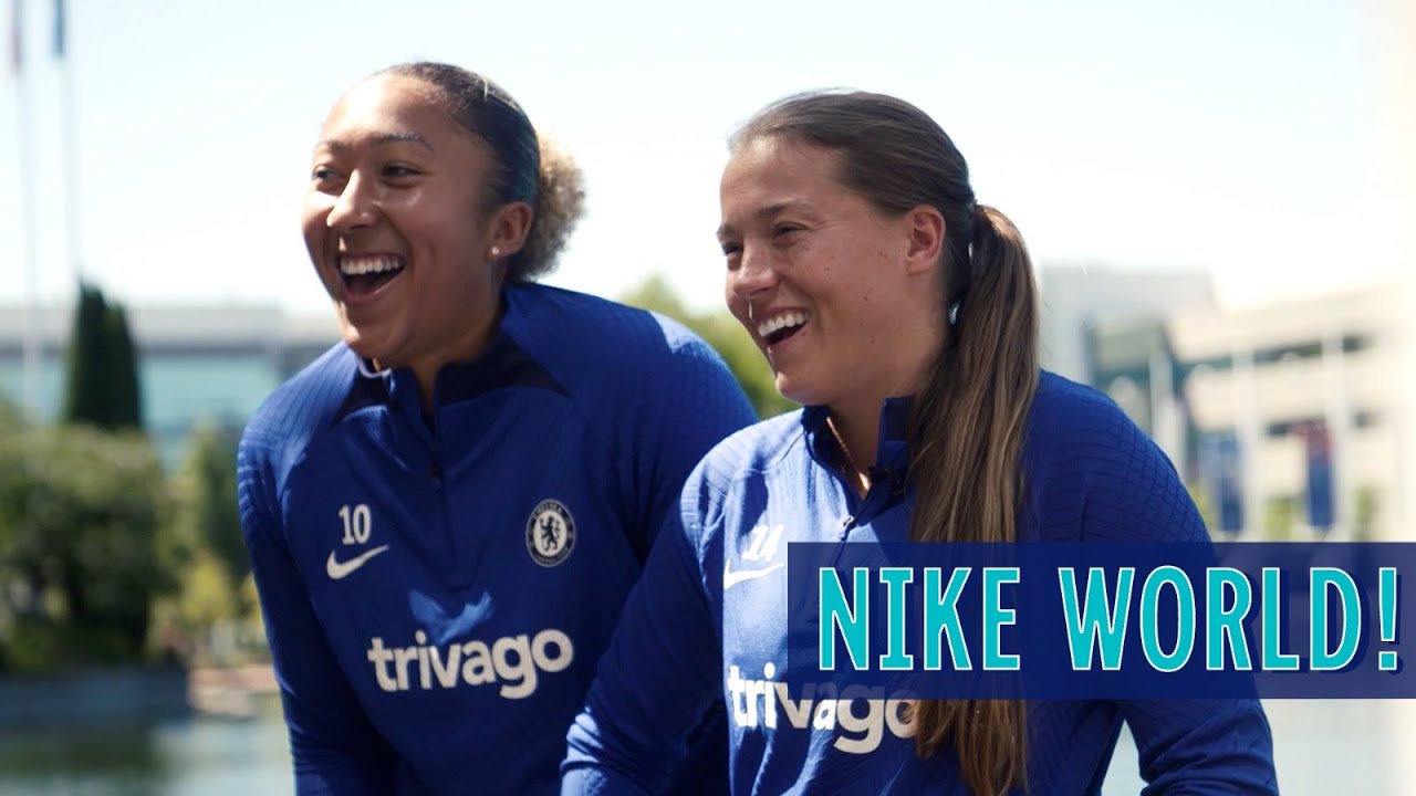 Fran Kirby & Lauren James Take a Tour Around Nike World HQ