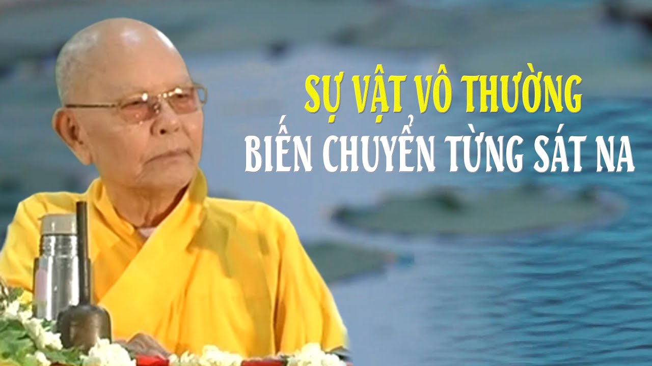 SỰ VẬT VÔ THƯỜNG CHUYỂN BIẾN TỪNG SÁT NA - HT.THÍCH TỪ THÔNG -  KIM CANG BÁT NHÃ - KỲ 09