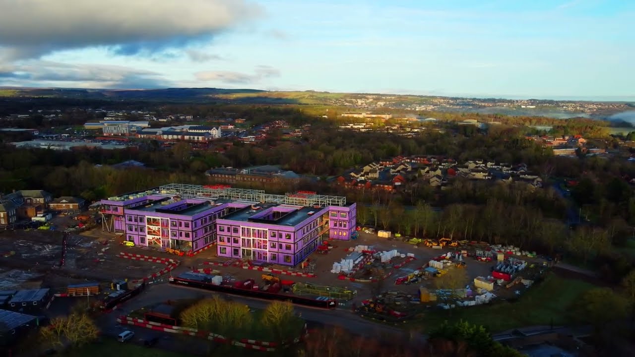 Military Care Hospital - 10 months on | Catterick - 4K #cinematic #drone
