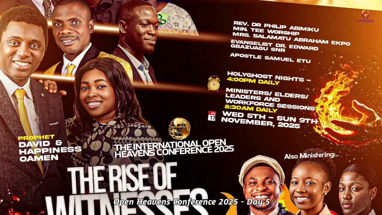 Impartation Service | Open Heavens Conference (Day 5) 2025 || Prophet David Oamen 
