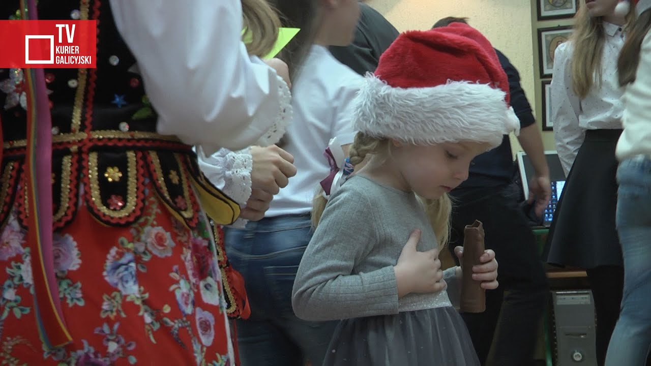 Święty Mikołaj odwiedził Dom Polski w Samborze