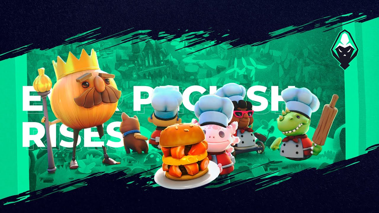 Overcooked! All You Can Eat - DLC The Ever Peckish Rises | Gameplay (Sin comentarios)