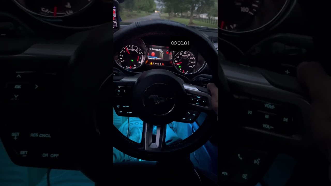 Mustang ecoboost 0-60