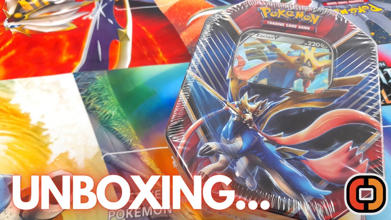 OPENING Pokemon Legends of Galar Tin - Zacian V