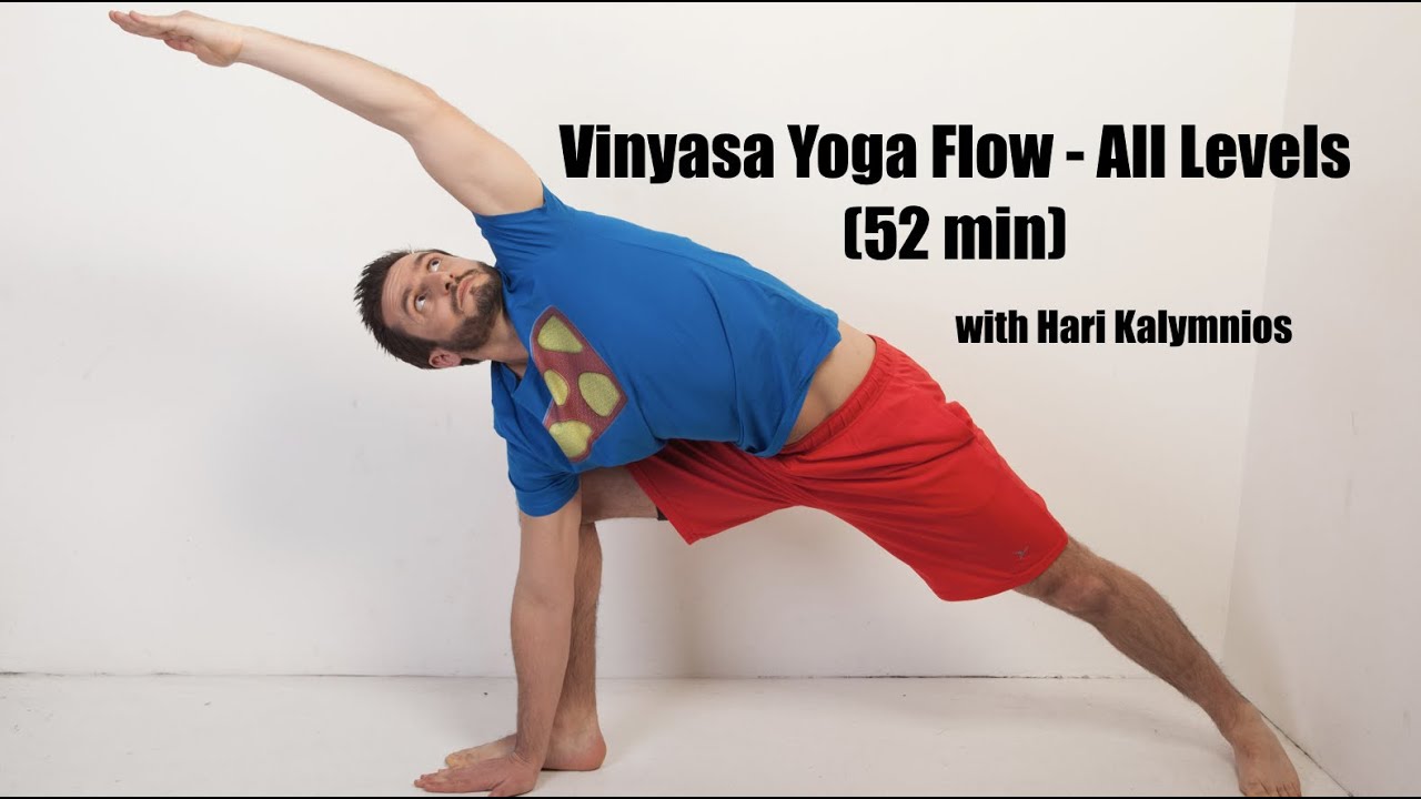 Vinyasa Yoga Flow (52 min) All Levels - Hari Kalymnios | The Thought Gym