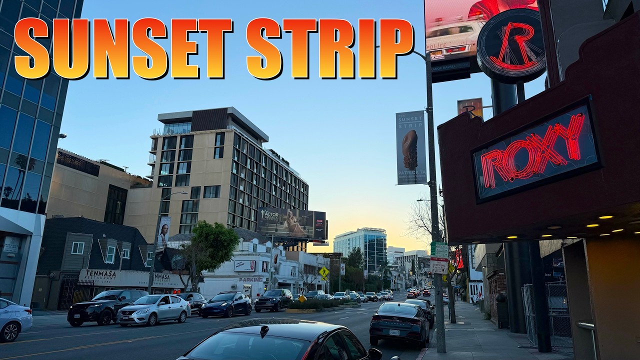 Golden Hour on the Sunset Strip