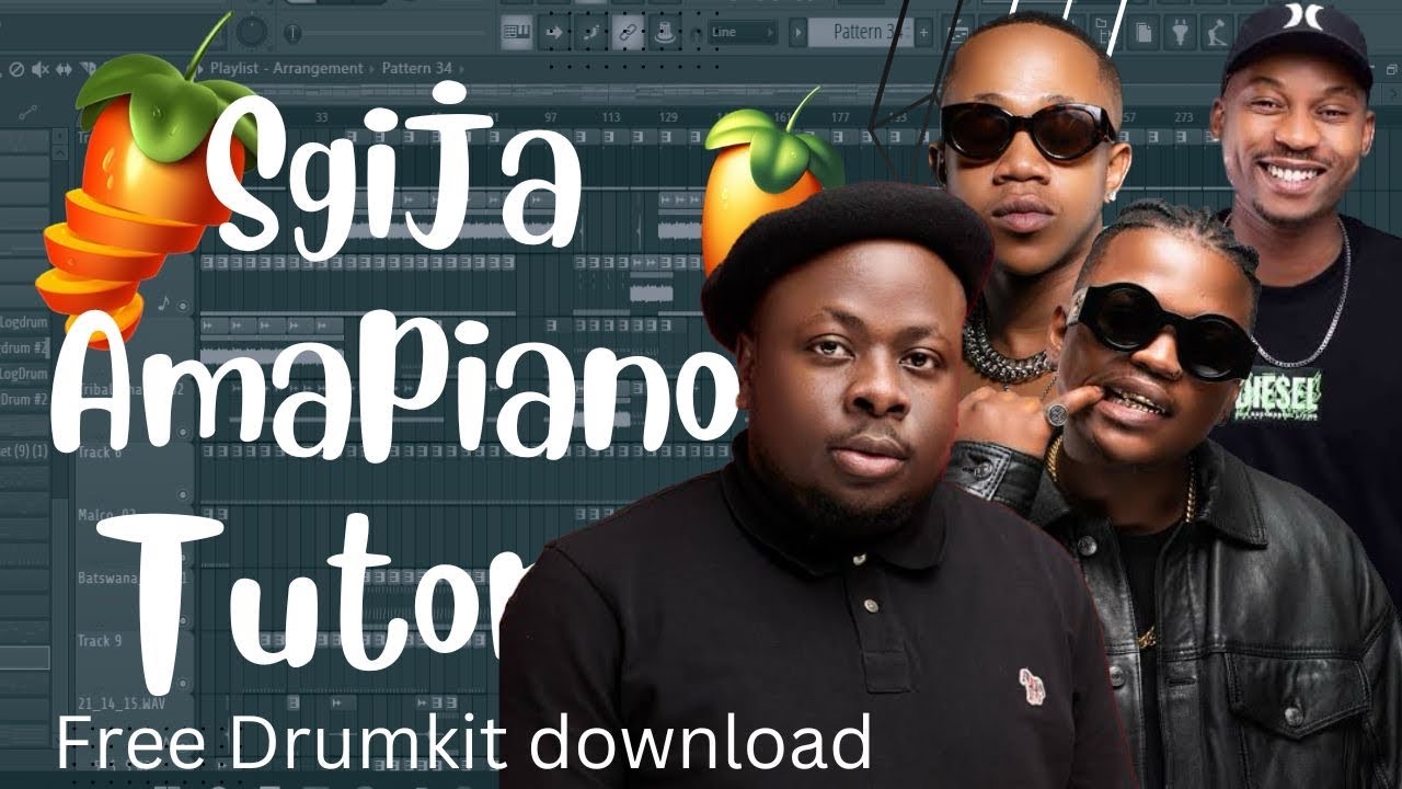 Amapiano Cook up like Visca X Myztro X Young Stunna X Focalistic Sgija amapiano Tutorial [Drum kit]