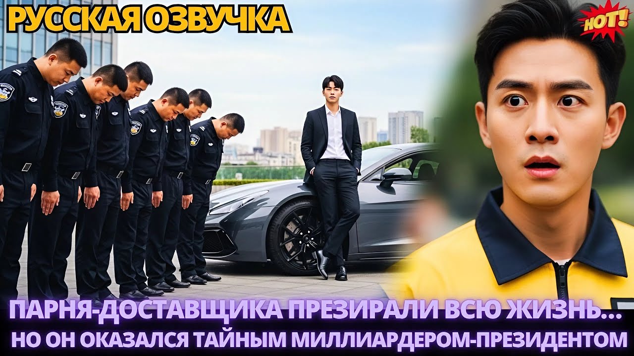 Парня-доставщика презирали всю жизнь… но он оказался тайным миллиардером-президентом #дорама