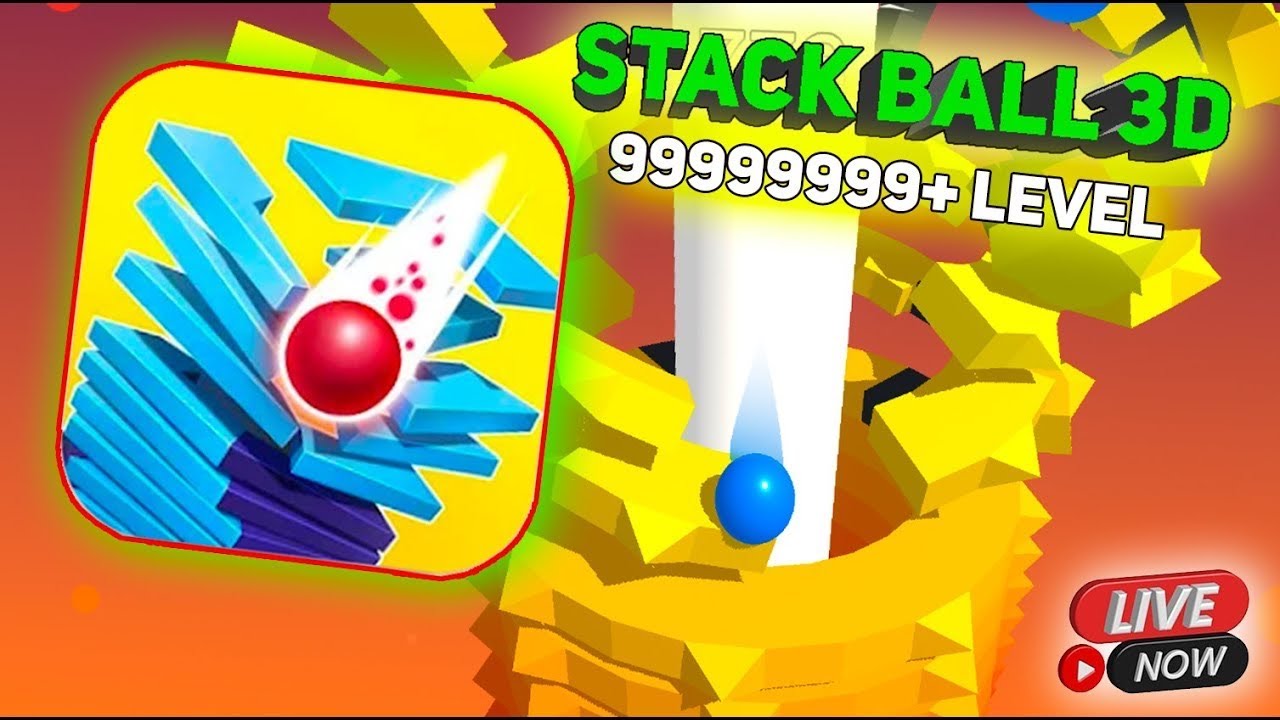 🔴Perfect Drops Only 🤯 LIVE Stack Ball 3D Challenge