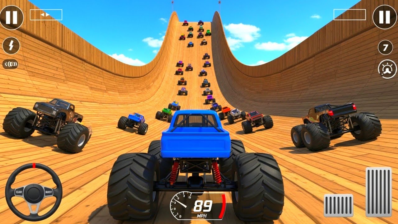 Insane Monster Truck Stunt Racing Experience