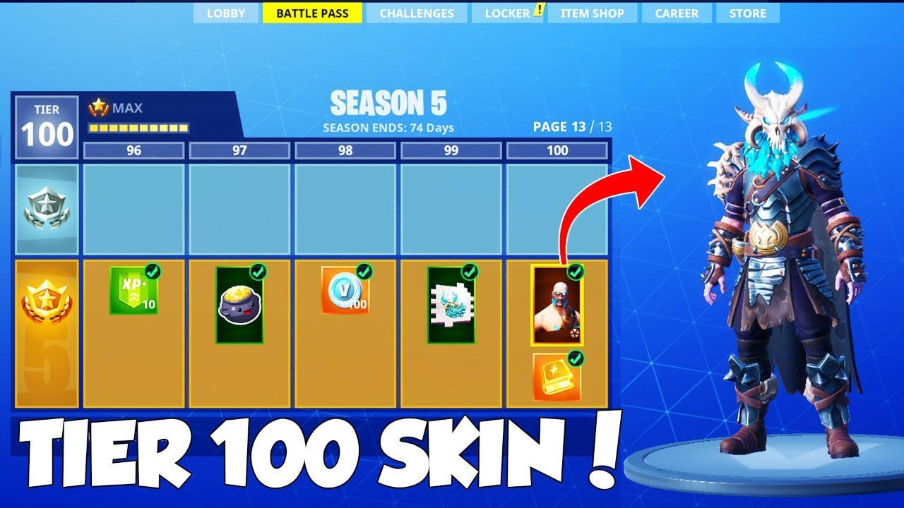 UNLOCKING THE FULL SEASON 5 BATTLE PASS! NEW 