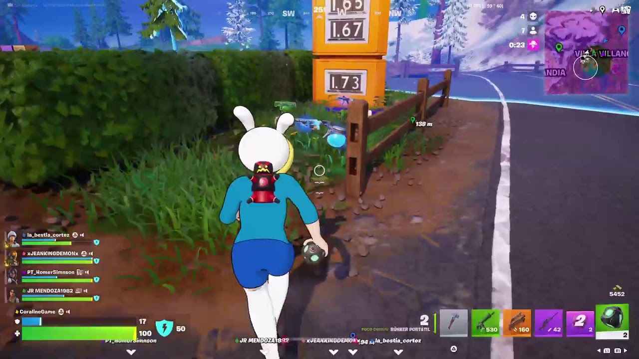 CoralineGame Fortnite zero build con subs